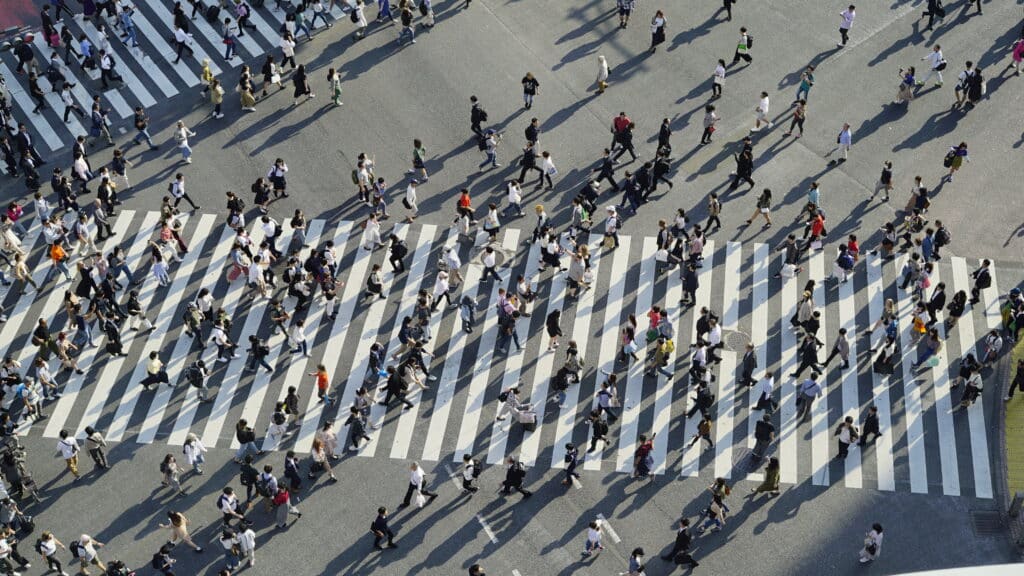 Shibuya Scramble Crossing