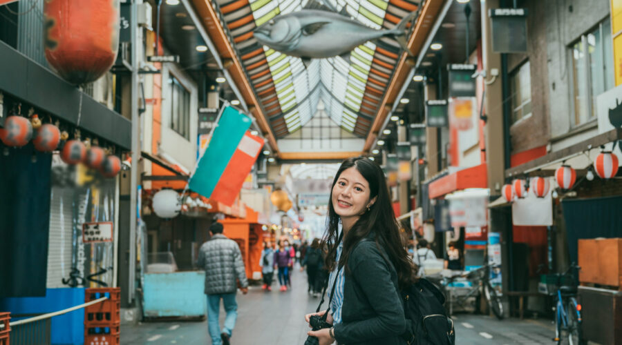 Yokohama Chinatown, one of the largest Chinatowns in the world