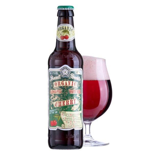 Samuel Smith Organic Cherry Beer (355 ml x 24 Bottles)
