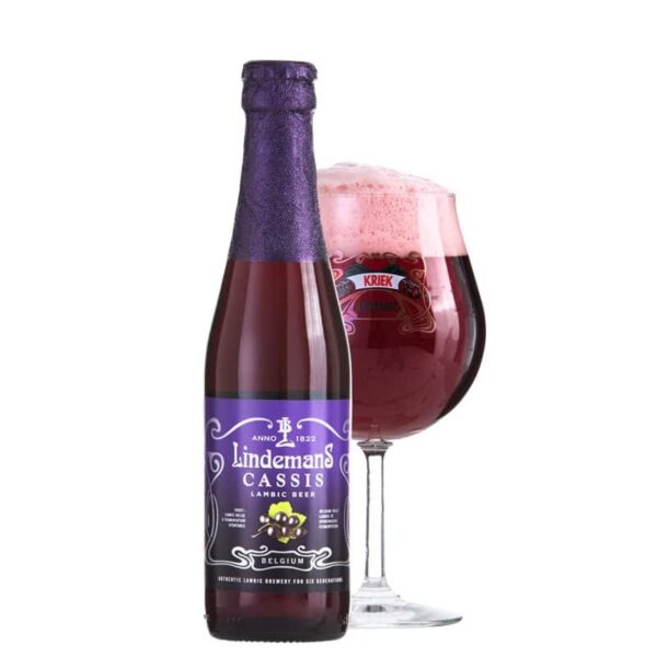 Lindemans Cassis Lambic Mini (250 ml x 24 Bottles)