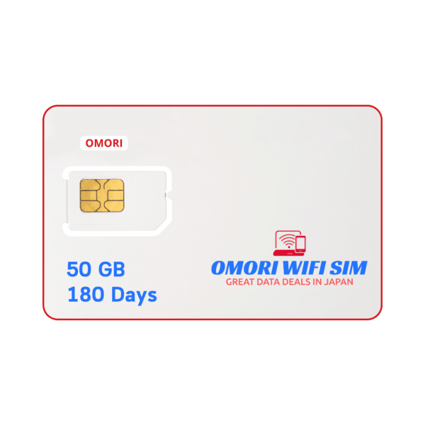 Japan Short Term Sim 50GB for 180 Days