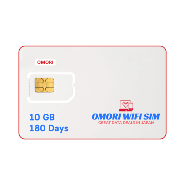 Japan Short Term Sim 10GB for 180 Days