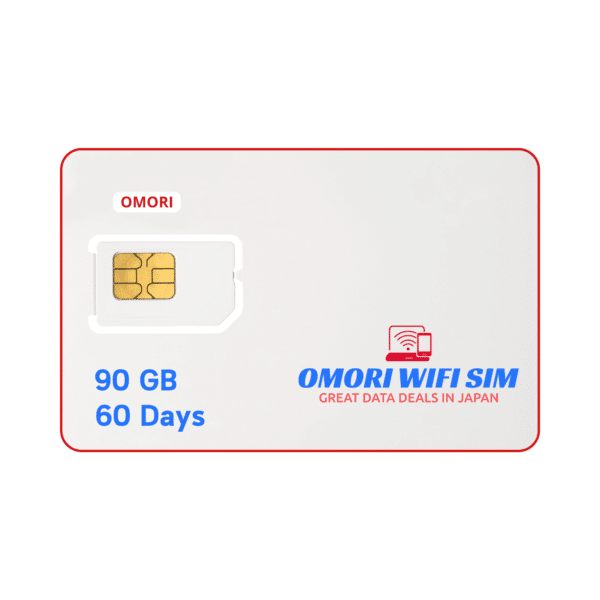 Japan Short Term Sim 90GB for 60 Days