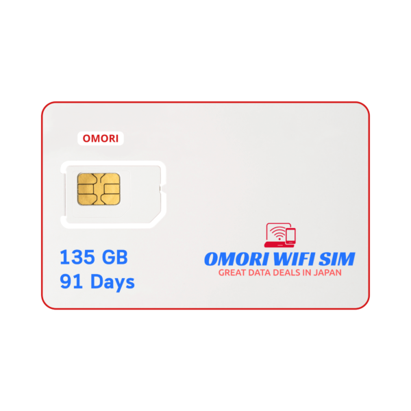 Japan Short Term Sim 135GB for 91 Days