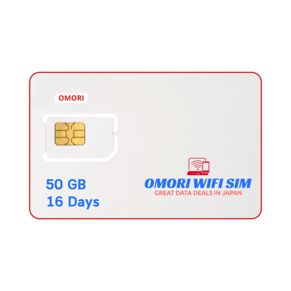 Japan Short Term Sim 50GB for 16 Days