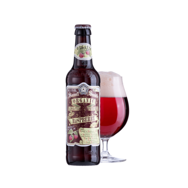 Samuel Smith Organic Raspberry Beer - (355 ml x 24 Bottles)
