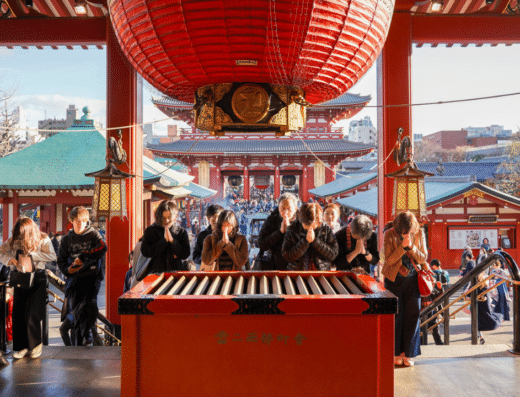 Hatsumode (New Year’s Shrine Visit) in Japan