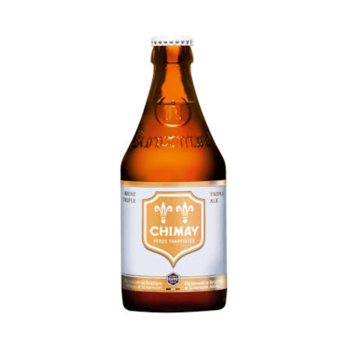 Chimay White Beer (330ml x 24 Bottles) - Image 3
