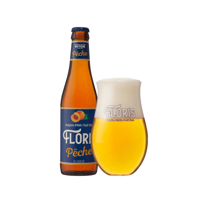 Floris Pêche - Belgian white beer (330ml x 24 Bottles) - Image 2