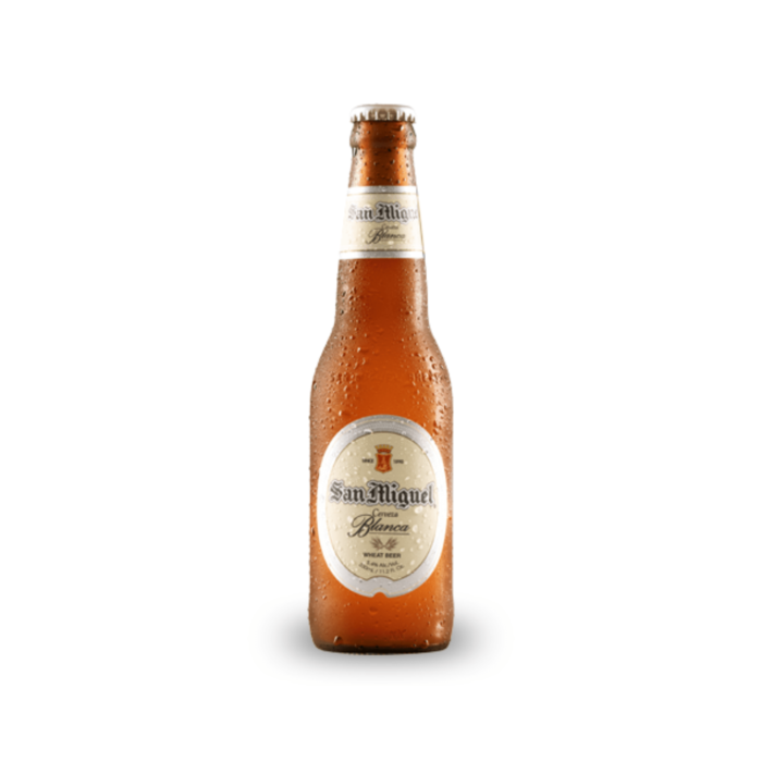 San Miguel Blanca White Beer (330ml x 24 Bottles) - Image 2