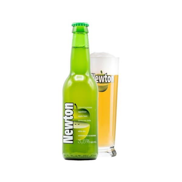 Newton Green Apple Beer (330ml x 24 Bottles)