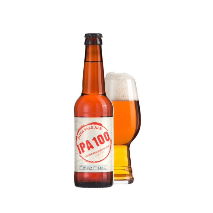 IPA100 Beer (330ml x 24 Bottles)