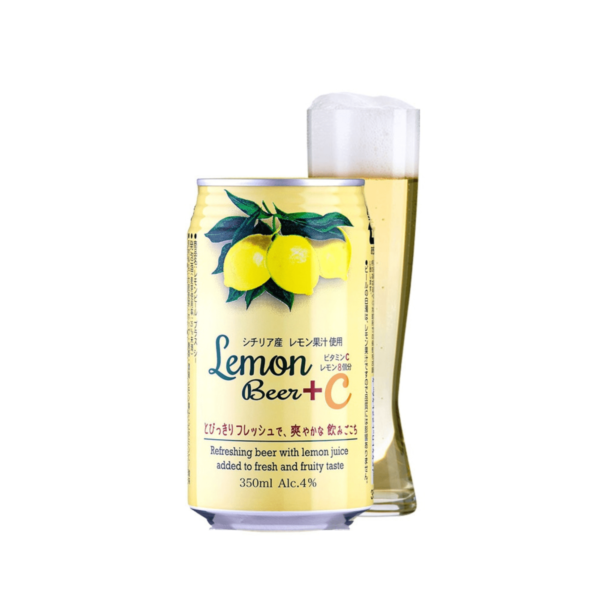 Lemon Beer + C Beer (350ml x 24 Bottles)