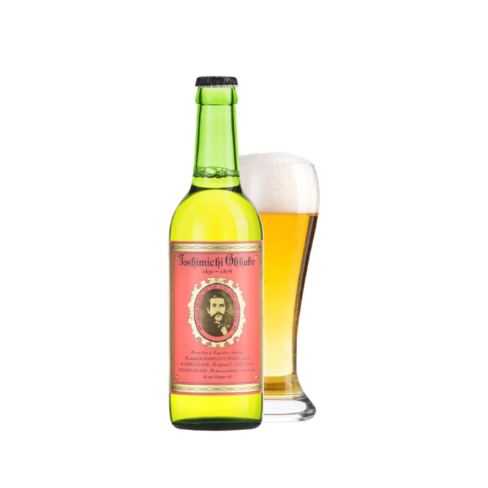 Meiji Restoration Toshimichi Okubo Beer (330ml x 24 Bottles)