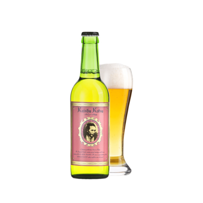 Meiji Restoration Katsu Kaishu Beer (330ml x 24 Bottles)