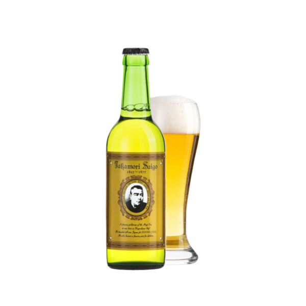 Meiji Restoration Saigo Takamori Beer (330ml x 24 Bottles)