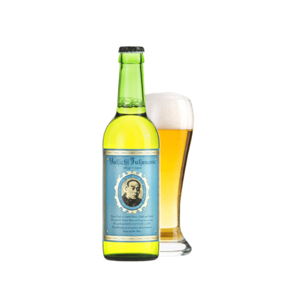 Meiji Restoration Fukuzawa Yukichi Beer (330ml x 24 Bottles)