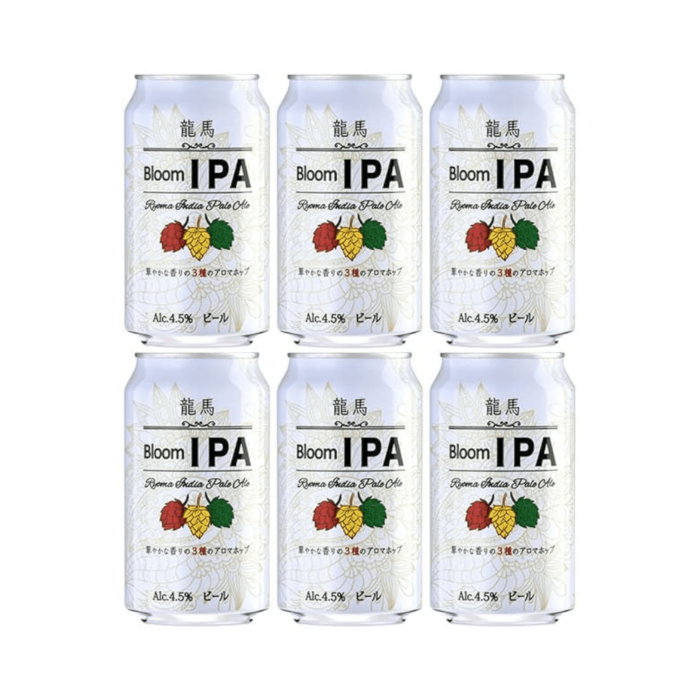 Ryoma Bloom IPA Beer (350ml x 24 Bottles) - Image 2