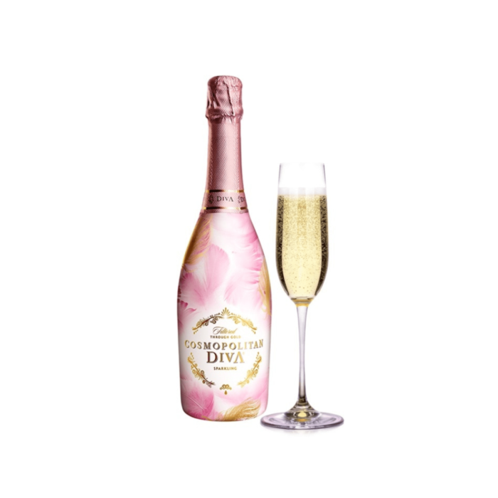 Cosmopolitan Diva Peach Wine (750ml x 8 Bottles)