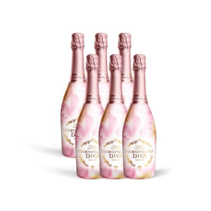 Cosmopolitan Diva Peach Wine (750ml x 8 Bottles) - Image 2
