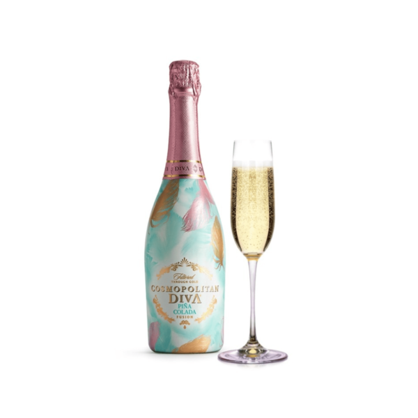 Cosmopolitan Diva Pina Colada Wine (750ml x 12 Bottles)