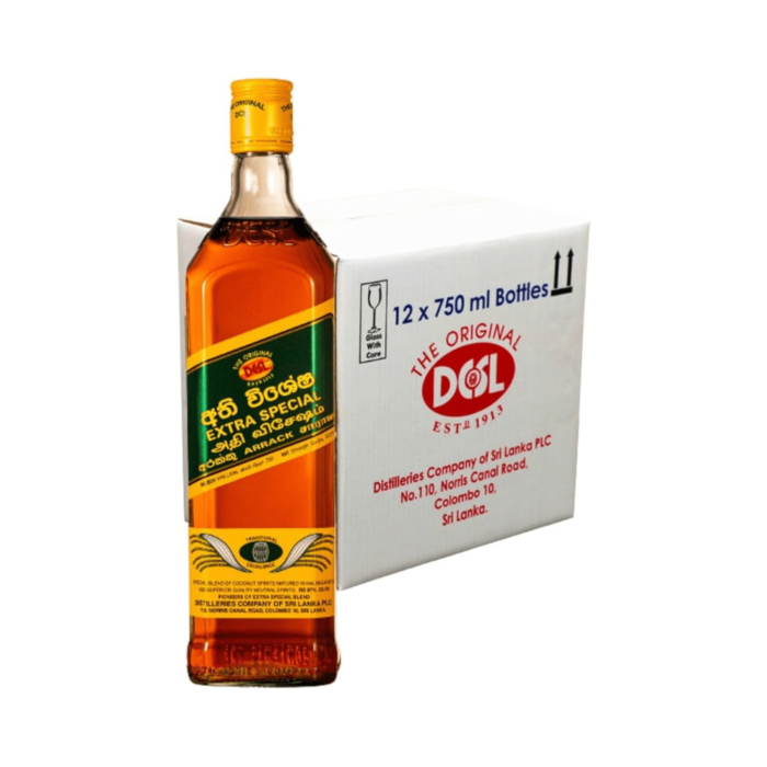 Extra Special Arrack (750ml x 12 Bottles) - Image 2