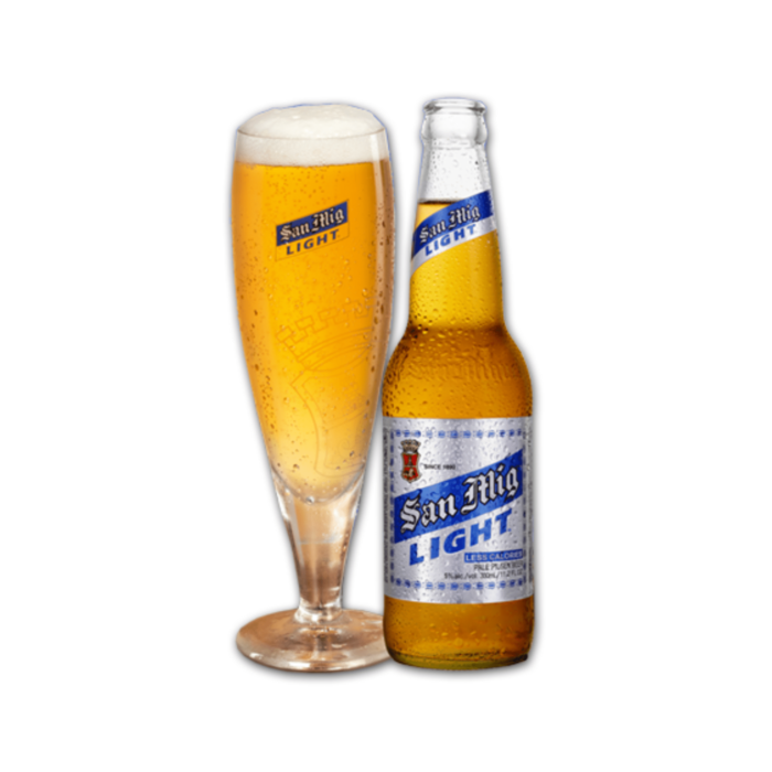 San Miguel Light Beer (330ml x 24 Bottles) - Image 2
