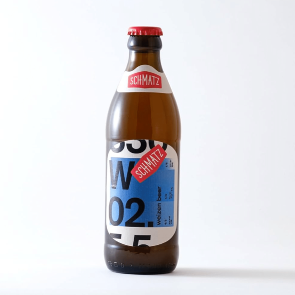 Schmatzbeer Weizen Beer Bottle (330ml x 24 Bottles)