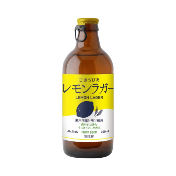 Lemon Lager Beer Bottle (300ml x 24 Bottles)