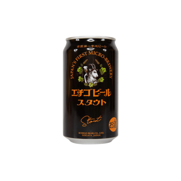 Echigo Stout Beer Can (350ml x 24 Bottles)