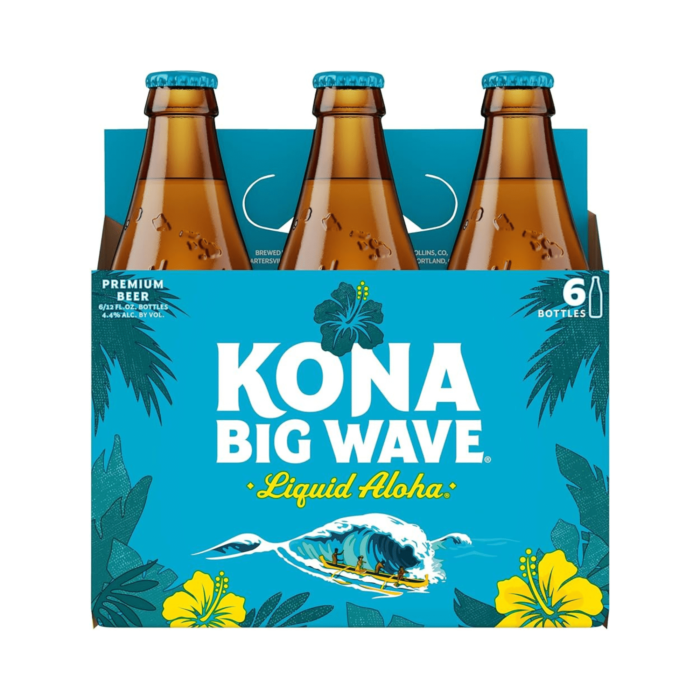 Kona Big Wave Golden Ale Beer (355ml x 24 Bottles) - Image 2