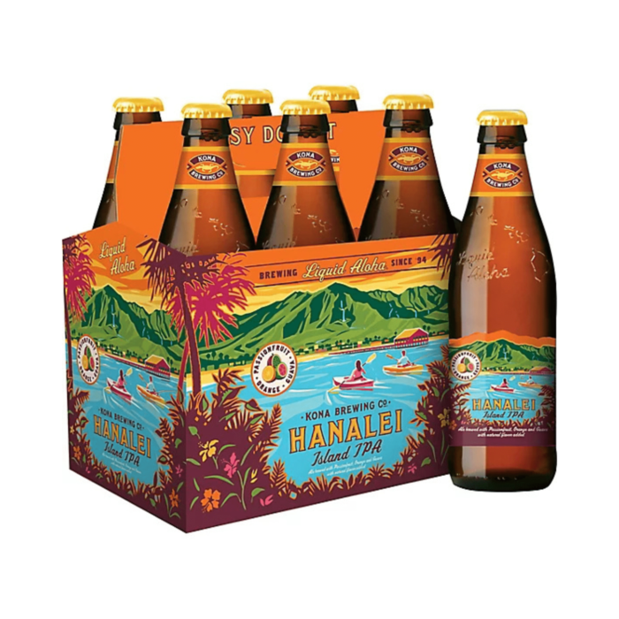 Kona Hanalei Island IPA Bottle Beer (355ml x 24 Bottles) - Image 2
