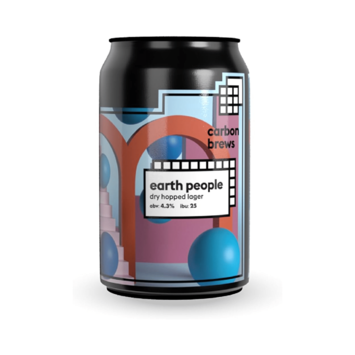 Carbon Brews Earth People Can (330ml x 24 Cans)