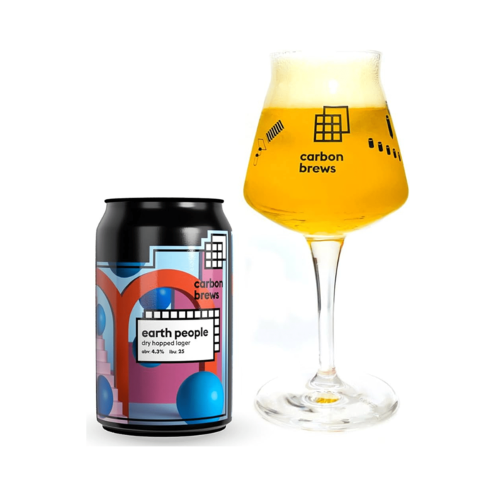 Carbon Brews Earth People Can (330ml x 24 Cans) - Image 2