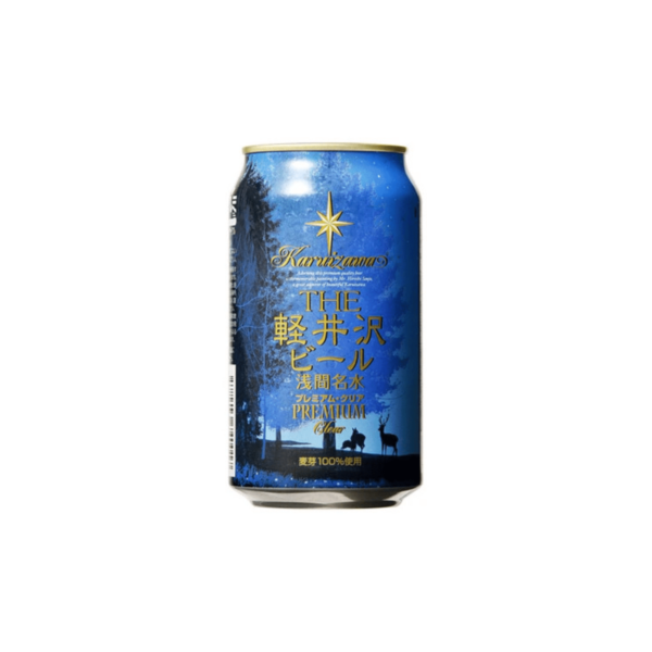 THE Karuizawa Beer Premium Clear Can (350ml x 24 Cans)