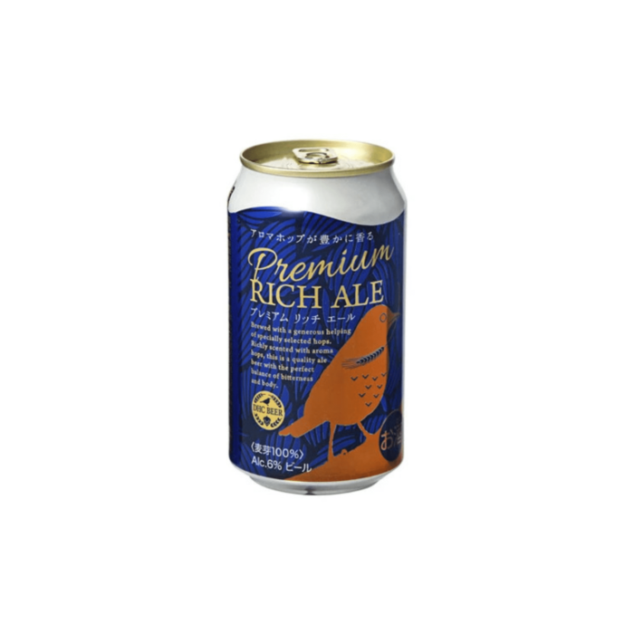 DHC Beer Premium Rich Ale Can (350ml x 24 Cans)