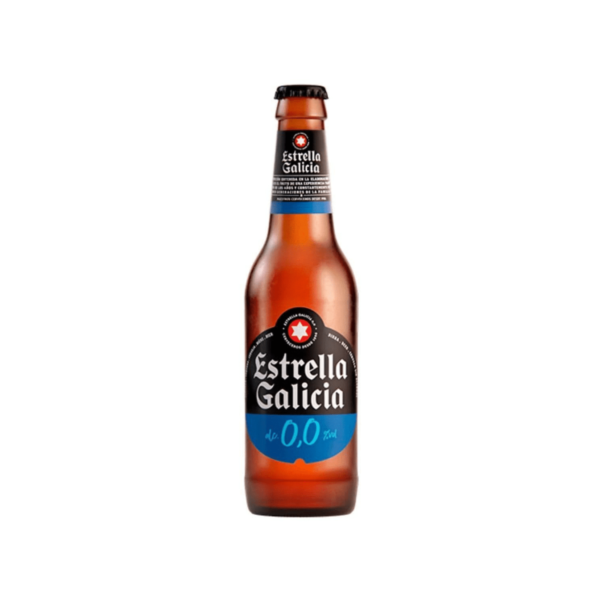 Estrella Galicia Non-Alcoholic Beer (250ml x 24 Bottles)