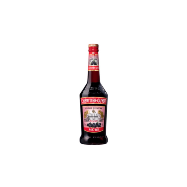L'Heritier Guyot Crème de Mûre Liqueur (700ml x 6 Bottles)