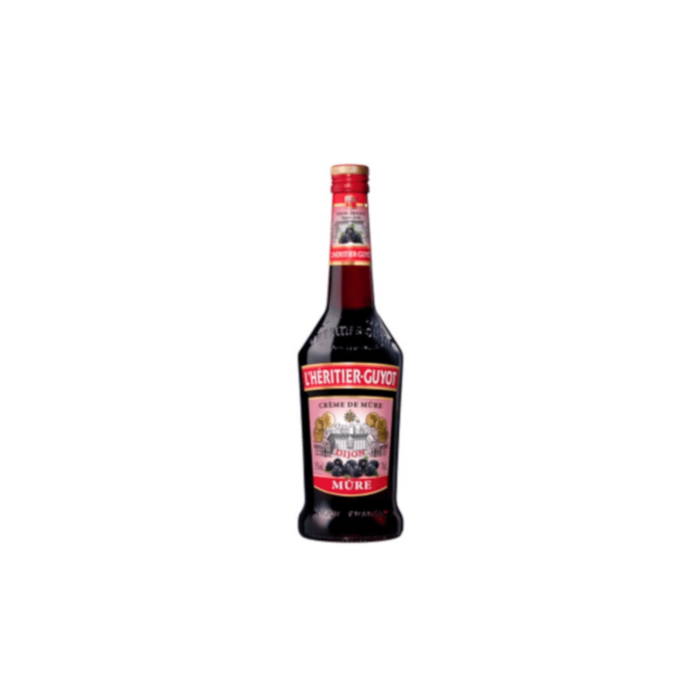 L'Heritier Guyot Crème de Mûre Liqueur (700ml x 6 Bottles)