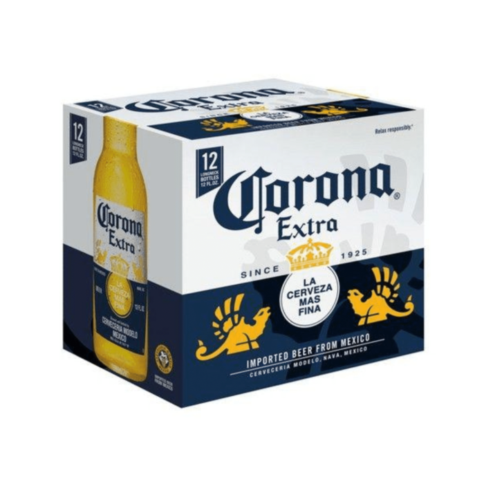 Corona Extra Bottle Beer (355ml x 24 Bottles) - Image 2