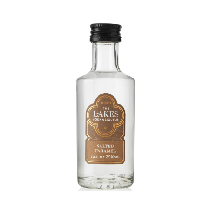 The Lakes Salted Caramel Vodka Liqueur (50ml x 12 Bottles)