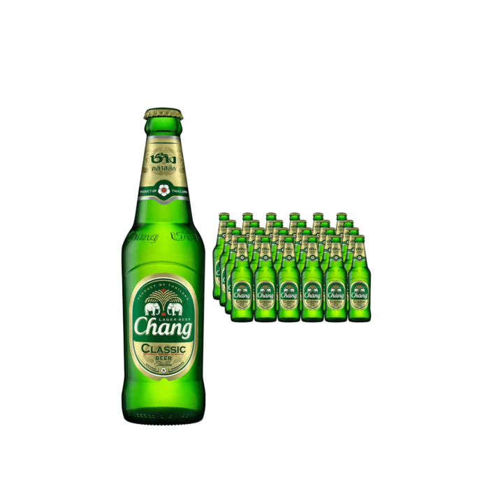 Chang Classic Bottle Beer (320ml x 24 Bottles) - Image 2