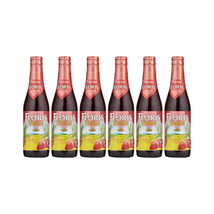 Floris Strawberry Beer (330ml x 24 Bottles) - Image 2