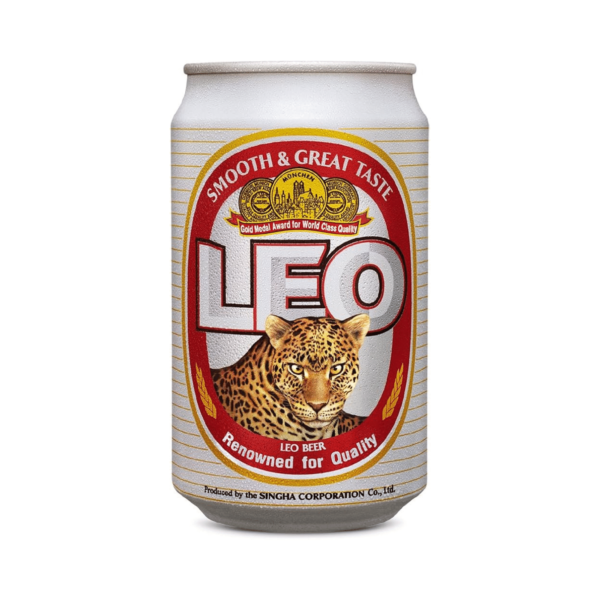 Leo Lager Beer Can (330ml x 24 Cans)