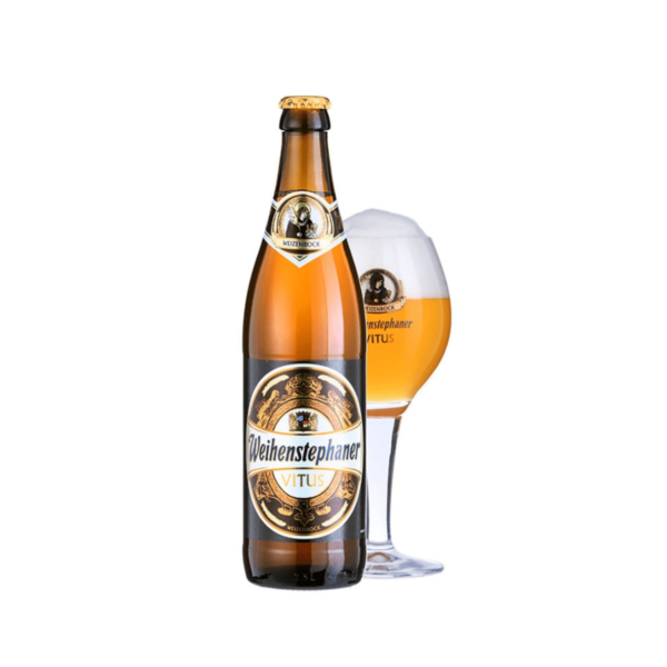 Weihenstephaner Vitus Bock Beer (500ml x 24 Bottles)